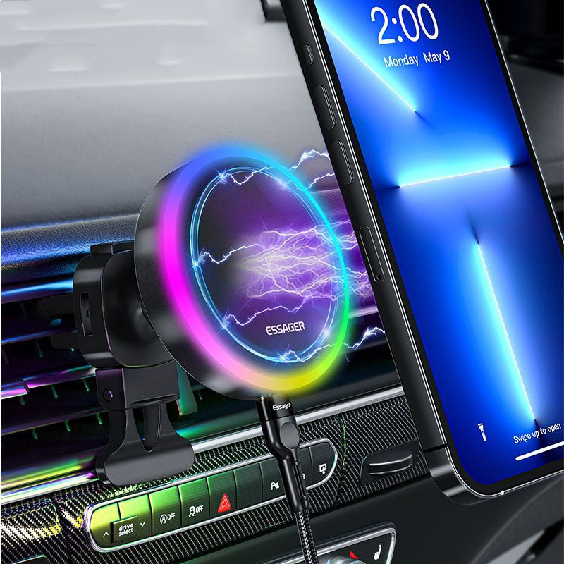 Transform Your Driving Experience with the Mobile Phone Wireless Magnetization Car Mount